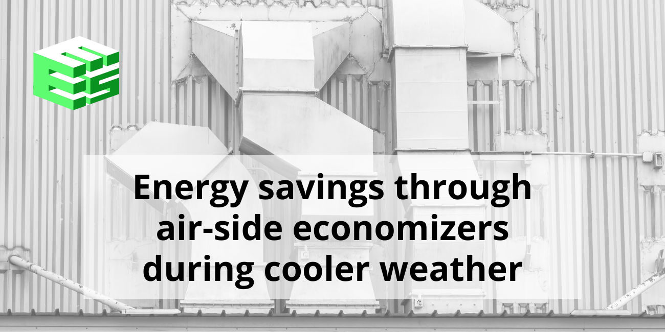 EES air-side economizer optimization